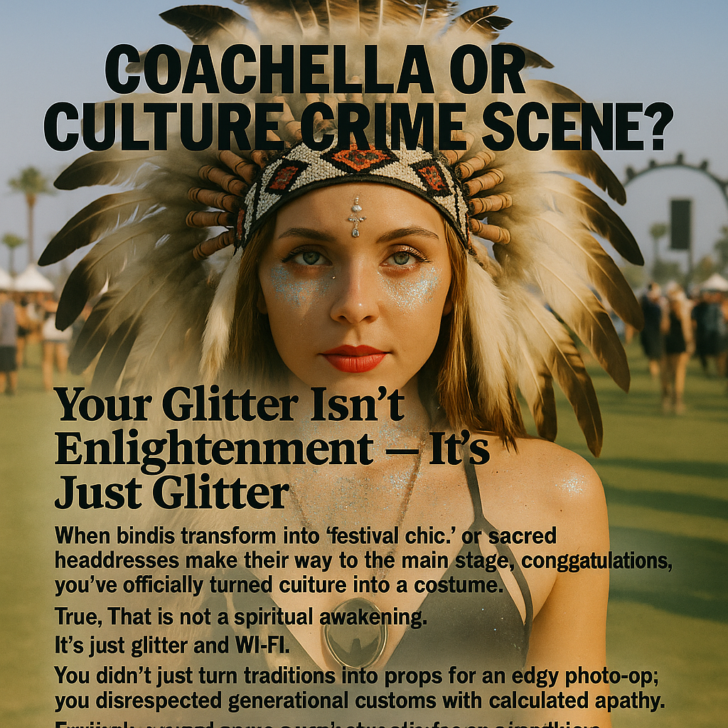 Image of Coachella or Culture Crime Scene