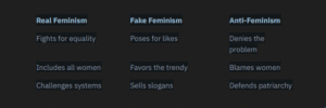 Real vs. Fake vs. Anti